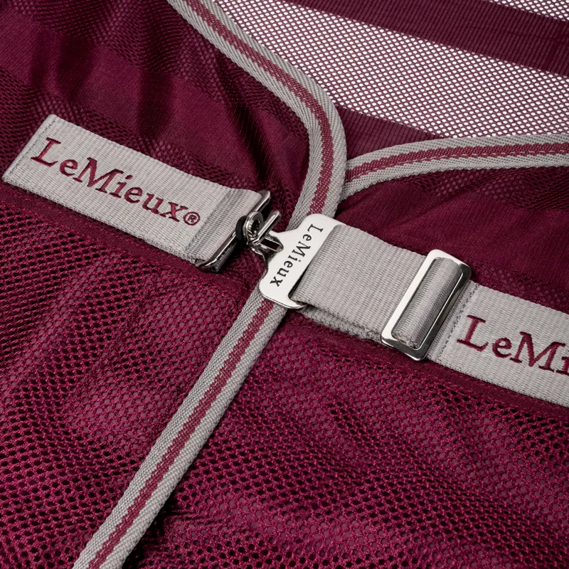 LeMieux Arika Air-Tek Sheet in Burgundy-2